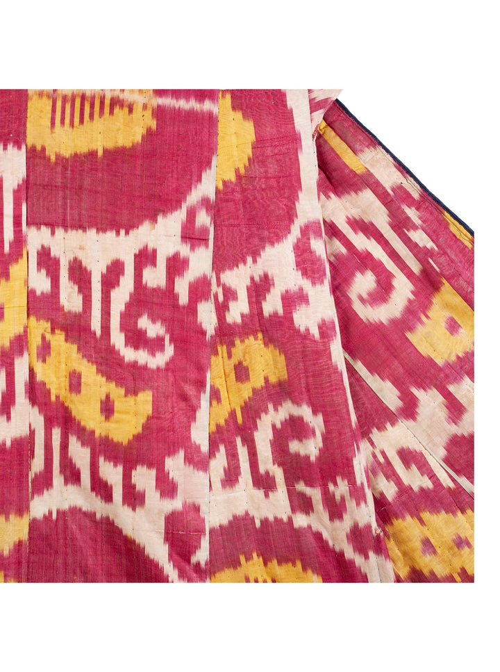 Antique Silk Ikat Chapan Coat No. 61