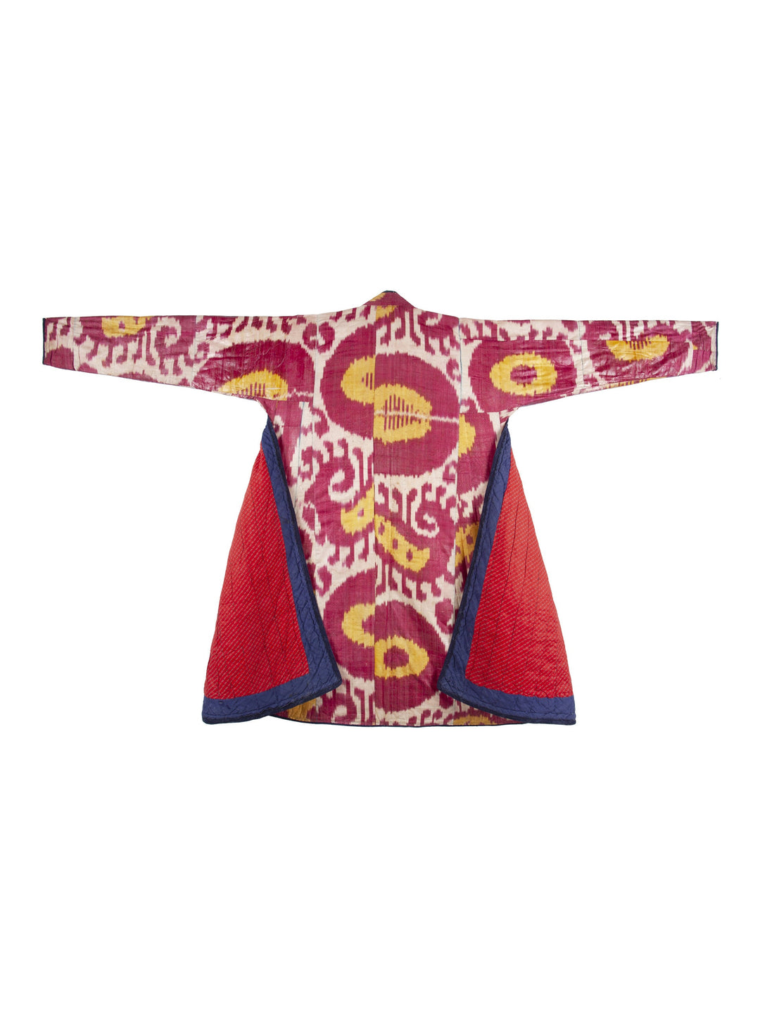 Antique Silk Ikat Chapan Coat No. 61