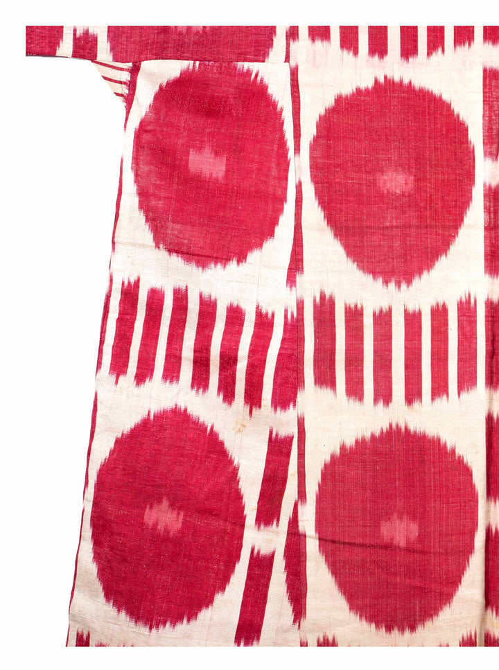 Antique Silk Ikat Chapan Coat No. 72