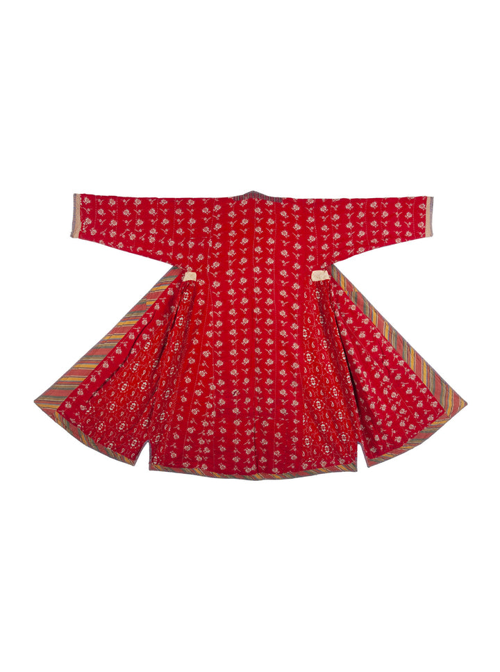 Antique Silk Ikat Chapan Coat No. 73