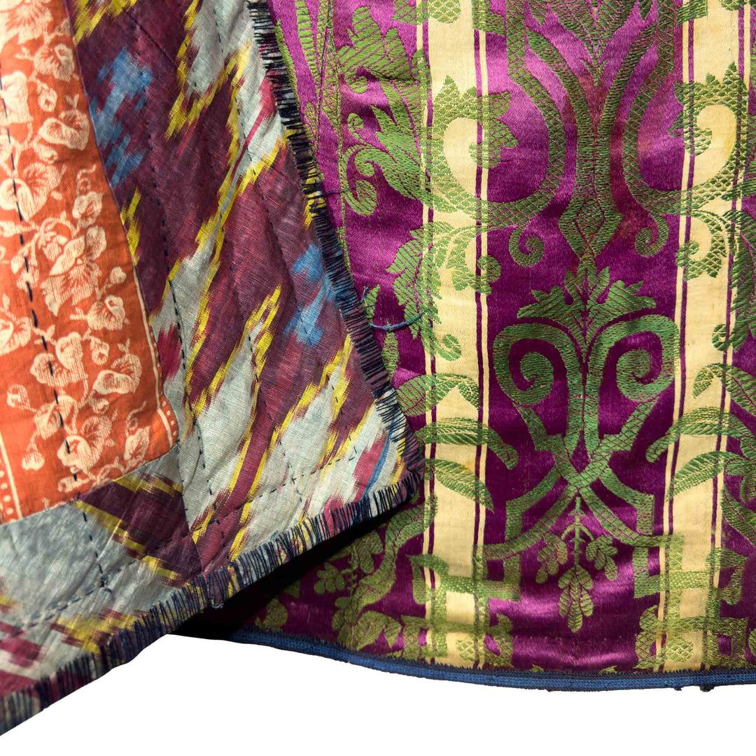 Silk Woman's Quilted Robe No. 83