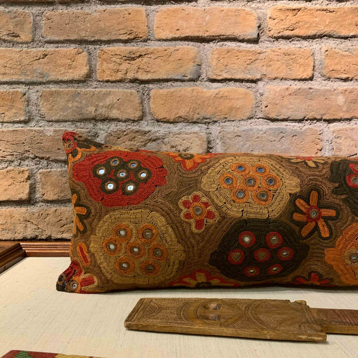 Kamala Full Embroidery Pillow Cover