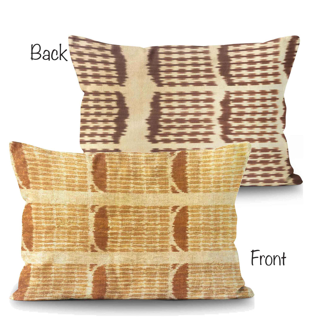 HOSEKI Silk Velvet Pillow Covers Bronzite