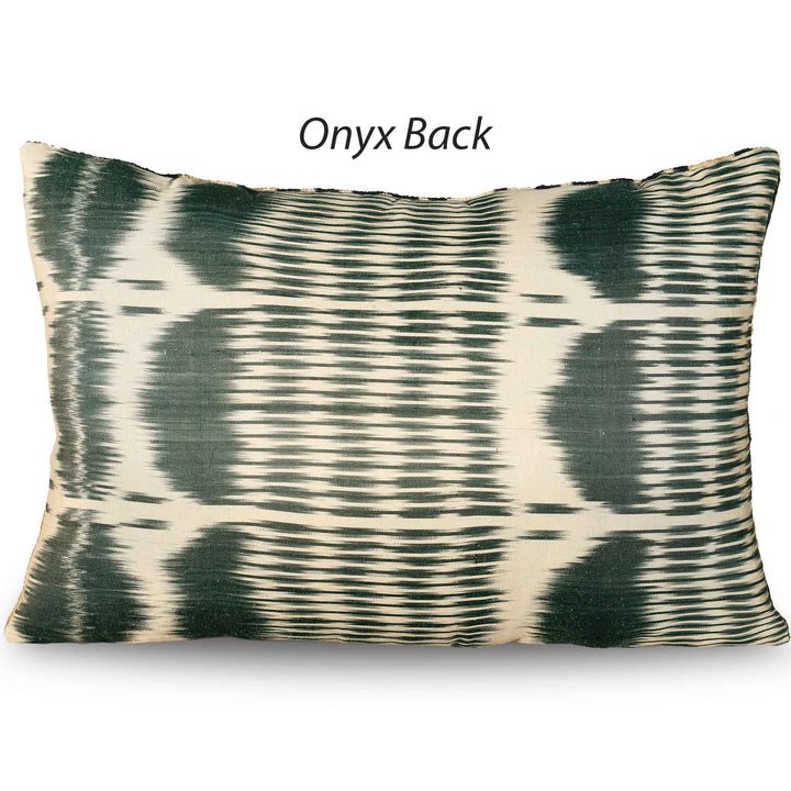HOSEKI Silk Velvet Pillow Covers Onyx
