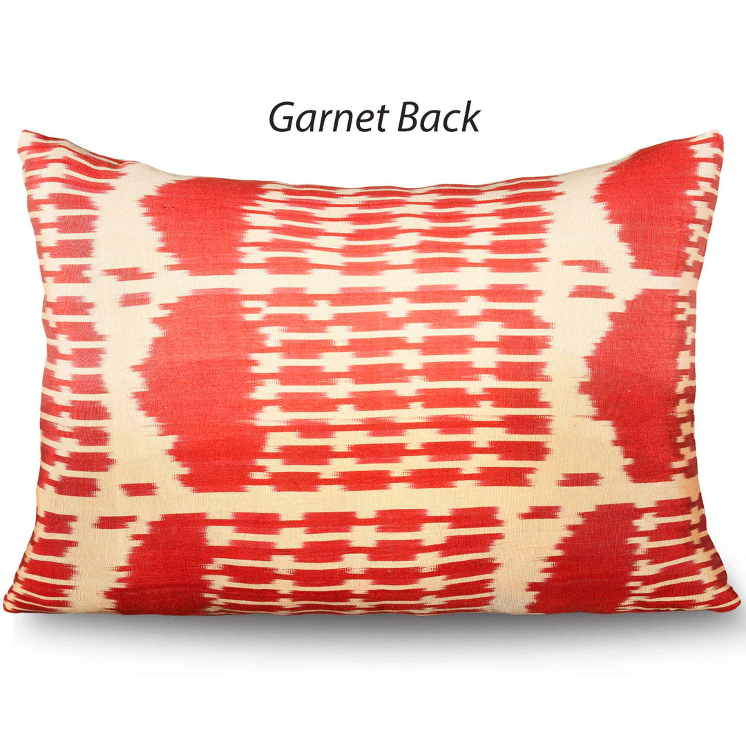 HOSEKI Silk Velvet Pillow Covers Garnet