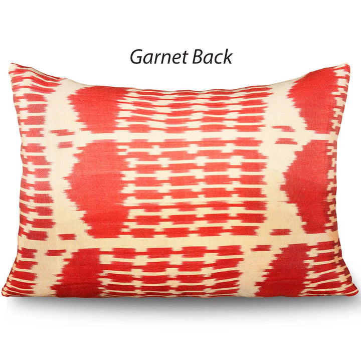 HOSEKI Silk Velvet Pillow Covers Garnet