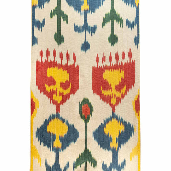KADAN Handwoven Silk Ikat Fabric