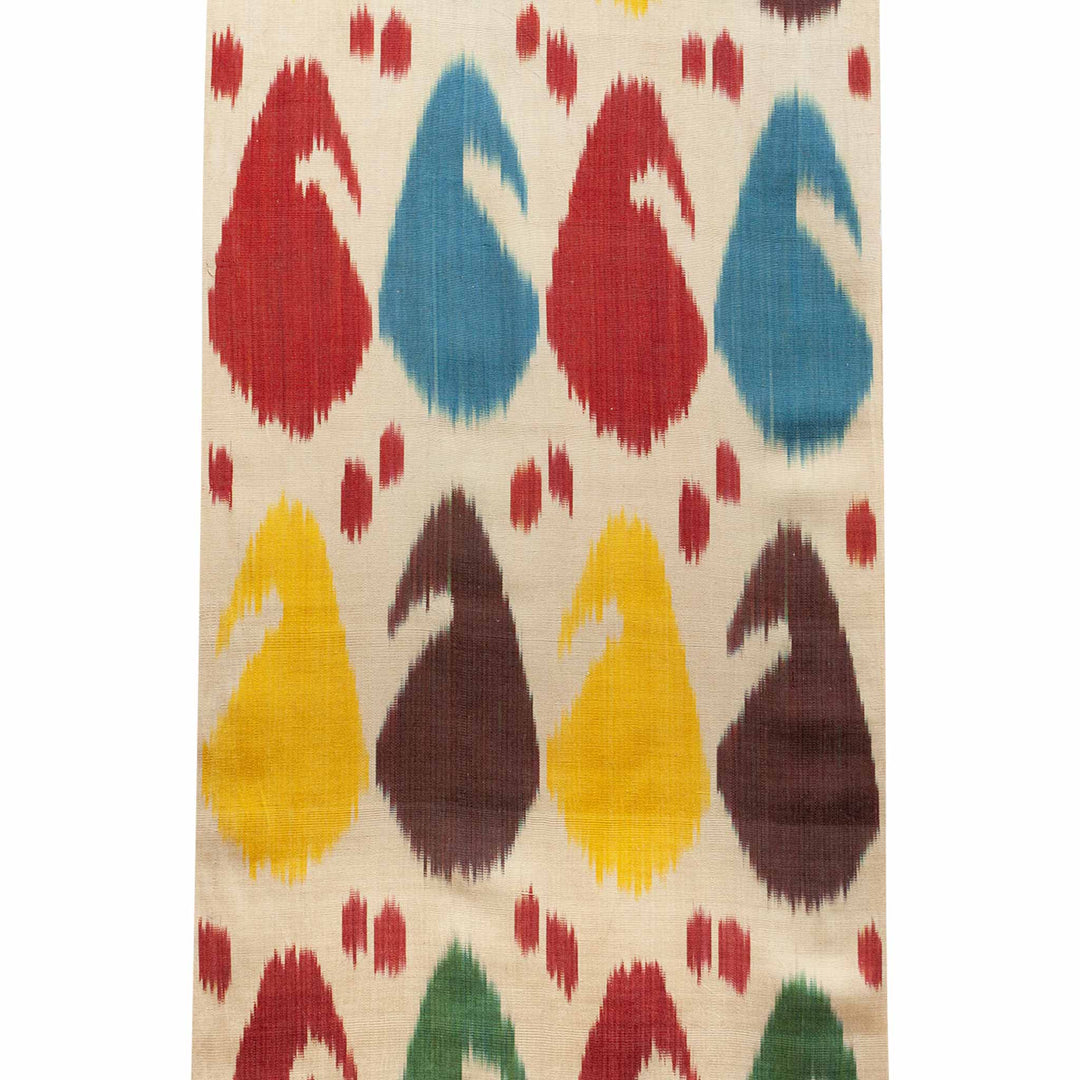 KERO Handwoven Silk Ikat Fabric
