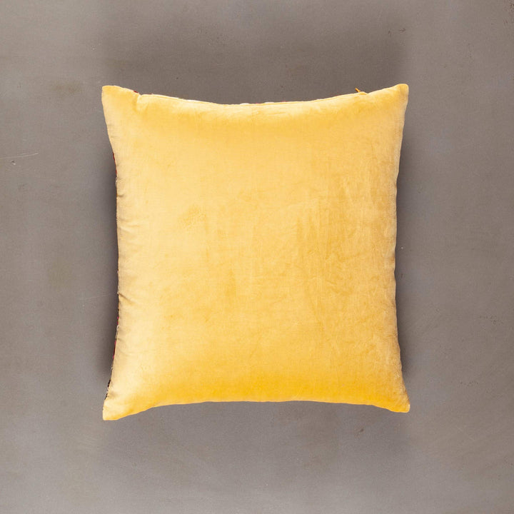 Ottoman Era Black Pillow Cover